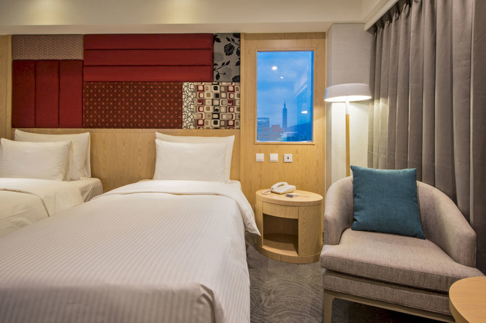 Sonnien Hotel Taipei Bagian luar foto